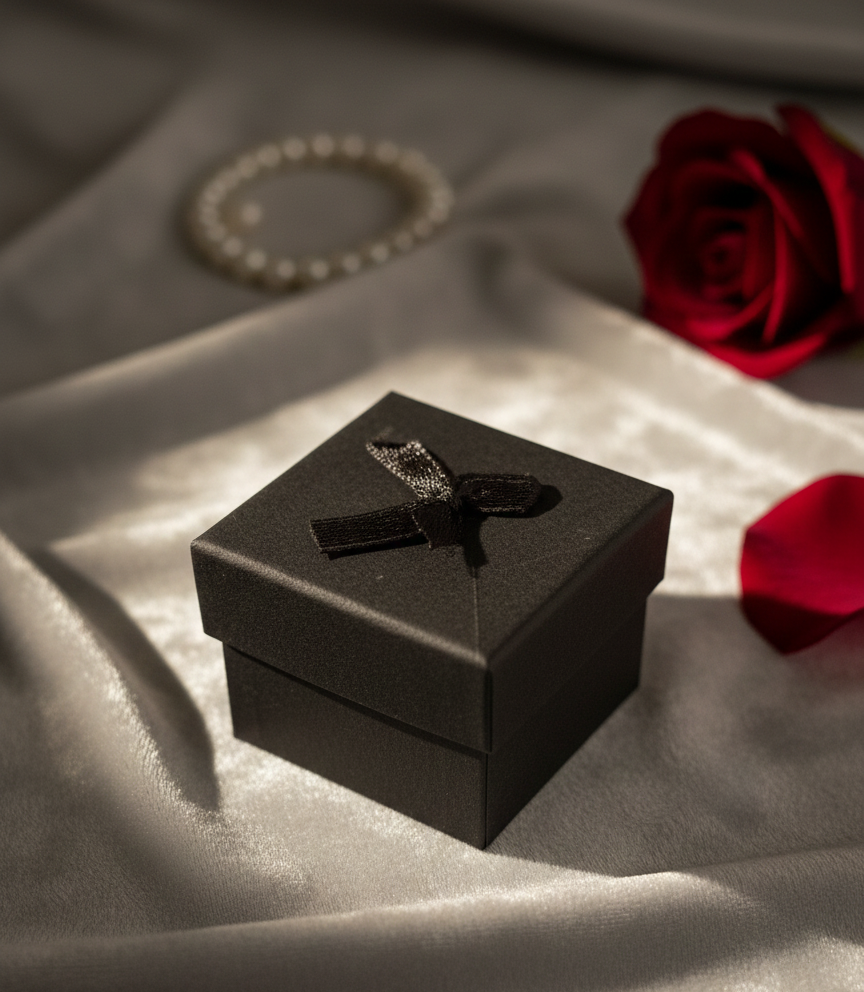 Intiglow – Premium Silver Diamond Engagement Ring – 925 Sterling